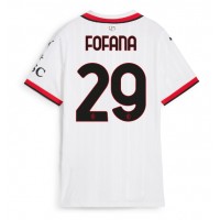 AC Milan Youssouf Fofana #29 Bortedrakt Dame 2024-25 Kortermet